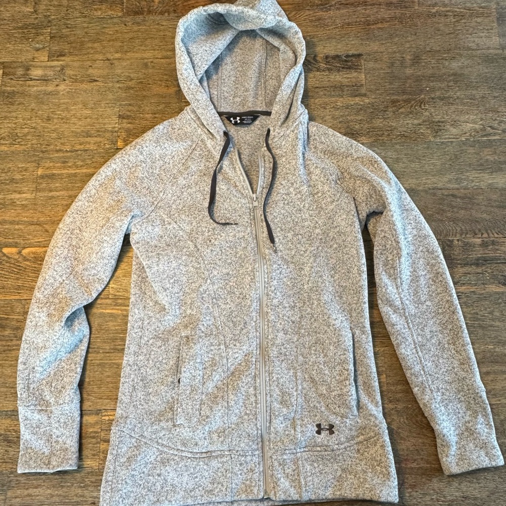 Under Armour Gray Fleece Jacket